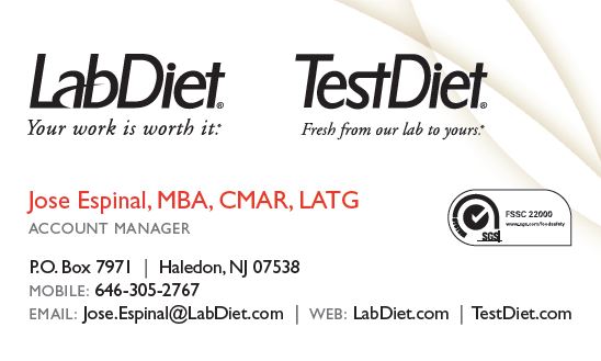 Lab diet advertisement